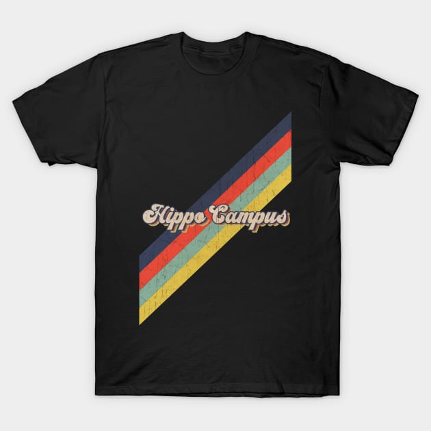 retro vintage color Hippo Campus T-Shirt by HarryMarket